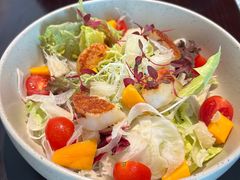 澳洲带子茴香柚子沙拉-22ºN BISTRO西餐&酒馆