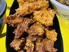 -老红桥炸灌肠牛肚锅烧烤(定福庄店)