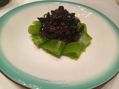 菜心鸡腿菇-上海老饭店(北京分店)