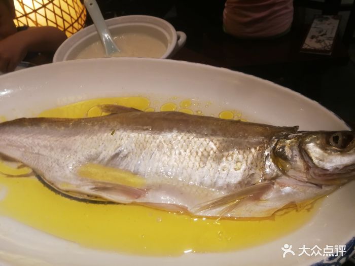 南京大排档鸡汁白鱼图片