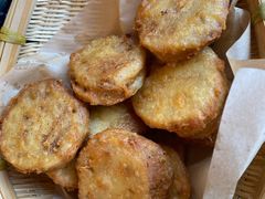 六婆炸莲藕饼-忠义小酒馆(田东店)