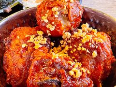 甜辣炸鸡-郑阿姨的家·이모네·韩料&烤肉(武川路店)