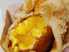 -小红车炸蛋葱油饼
