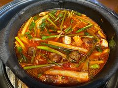 酸汤锅底-黔有有贵州酸汤夺夺粉火锅(五味十字店)