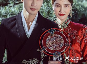 长沙婚纱照|中式婚纱照|婚纱摄影 - 大红锦缎