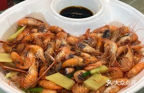 Sichuan-Style Boiled Shrimp with Seeds