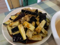 蛤蜊肉拌茄子-华春餐馆(鱼山路店)