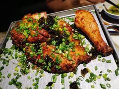 绿茶葱香烤鸡-绿茶餐厅(乐峰广场店)
