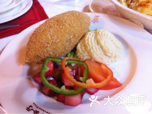 基辅罗斯餐厅黄油鸡卷图片-北京俄罗斯菜-大众点评网