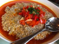 臭豆腐蒸肉饼-东方山水金沙酒店-雅香阁中餐厅