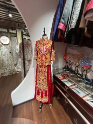 -懿沉香中式嫁衣礼服秀禾服龙凤褂马来褂旗袍总店
