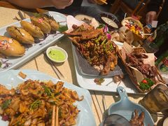 干煸辣鸭翅-状元阁烧烤(新华路总店)