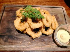 酥炸鱿鱼圈附大蒜蛋黄酱-卡朋厨房(289艺术园区店)