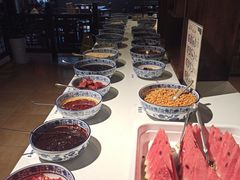 自助调料区-小龙坎老火锅(华飞店)