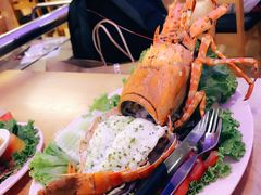 黄油蒜泥蒸龙虾-J Daeng Seafood