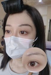 -西施无菌半永久纹绣眉眼影唇轻增发纹发际线