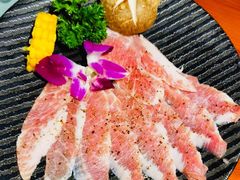猪颈肉-不倒翁炭火烧肉(永安里店)