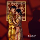 演绎传统中式潮流范的创意婚纱照🎎