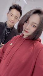 -I+造型烫发染发