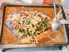 -探鱼·鲜青椒爽麻烤鱼(天河优托邦店)