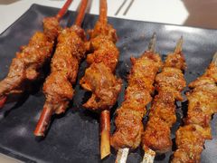 经典羊肉串-谷丽羊肉串·新疆烧烤·羊肉火锅大排档·原老马烧烤(砂子塘店)