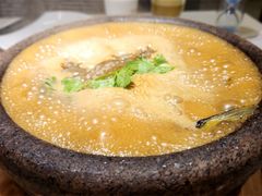 白洋淀石锅嘎鱼-小放牛炒菜馆(长安万达店)