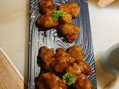 雪花糖醋里脊-绿茶餐厅(西单老佛爷店)