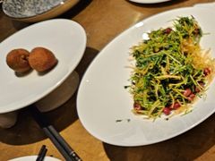 巧拌豆苗-四季民福烤鸭店(西单华威约饭街店)