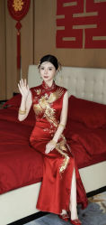 -禾米旗袍妈妈装礼服定制(嘉业国贸店)