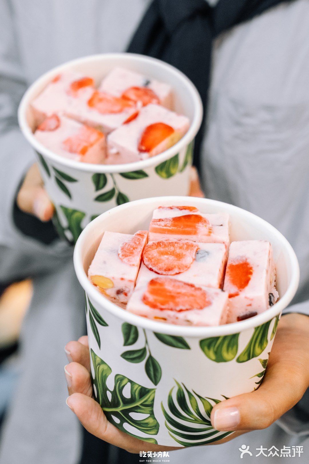 人气水果炒酸奶