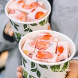 人气水果炒酸奶