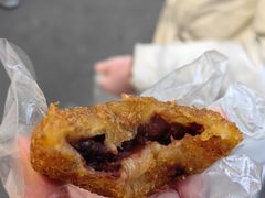 玫瑰豆沙油炸糕-红专尹胖子油炸糕