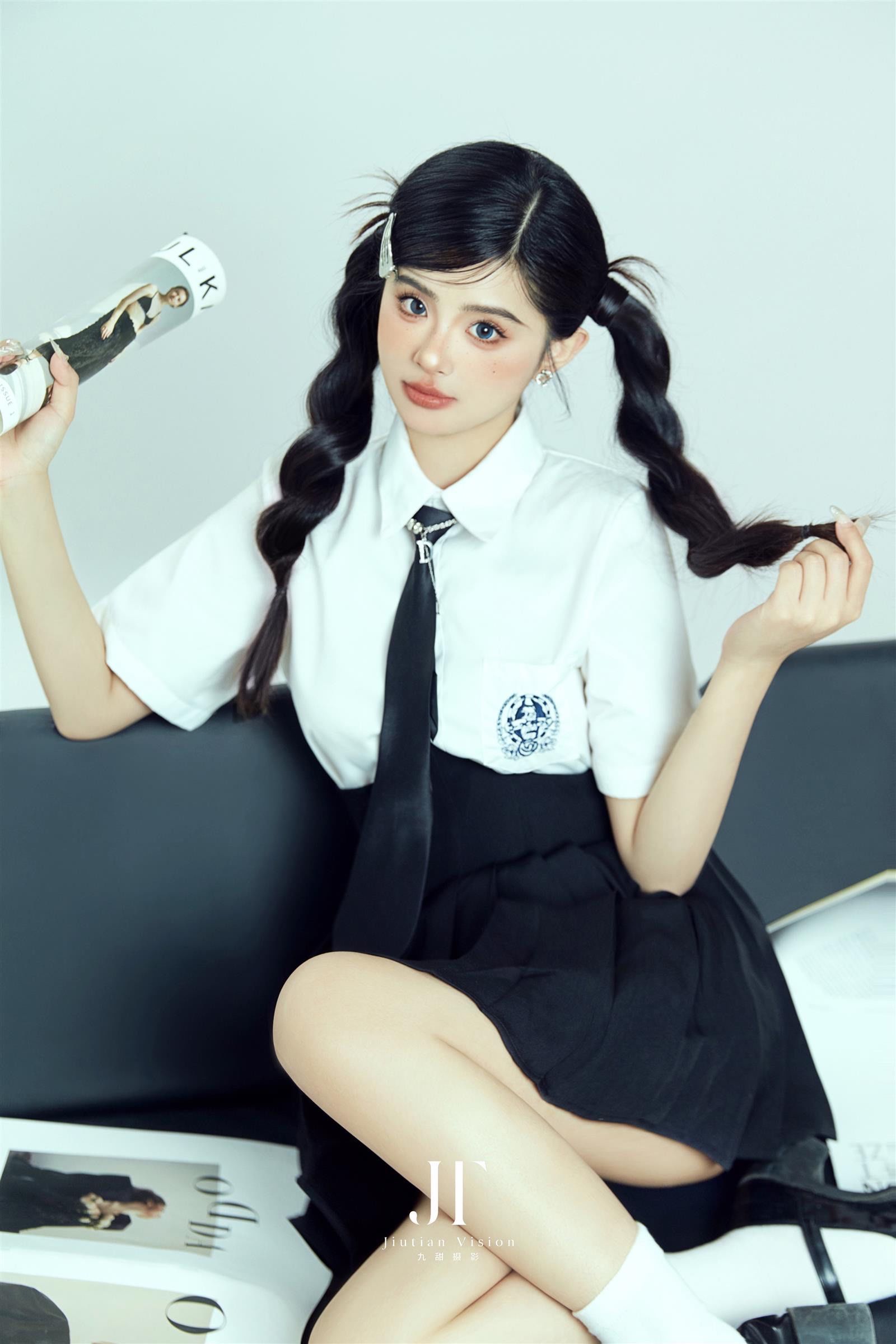 谁能拒绝女高中生呢98学院风少女写真05