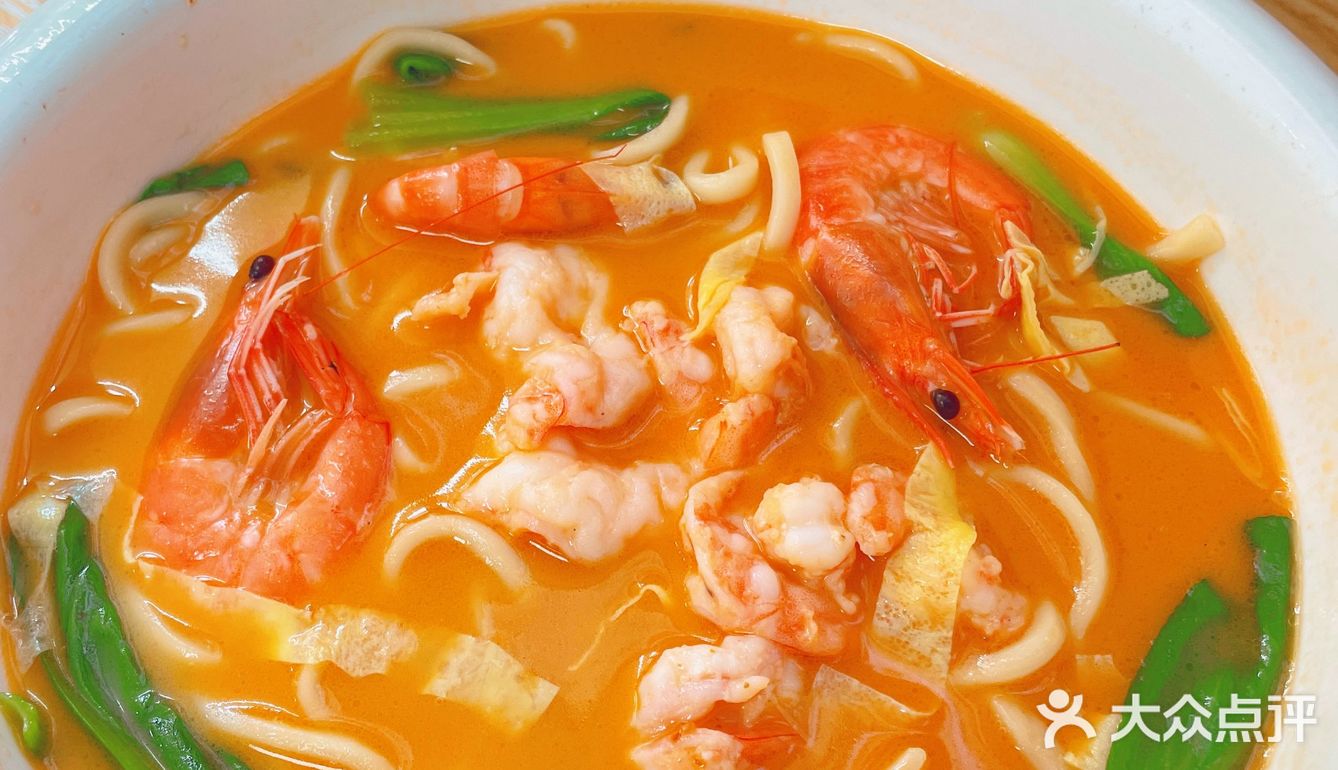 老宁波口味的海鲜面一周吃三次！