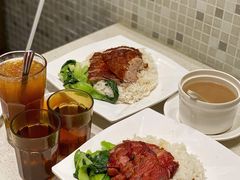 蜜汁叉烧饭-香港新发烧腊茶餐厅(书城店)