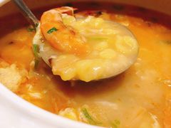 大虾疙瘩汤-村长家的疙瘩汤(沌口店)