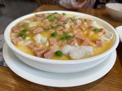 浇汁虾仁鲈鱼炖蛋-穆桂英美食(城中店)