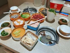 餐具摆设-海底捞大排档火锅(打浦路店)