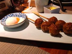 鸡软骨丸子配温泉蛋-山葵家·创意料理(万象汇店)