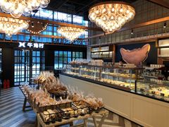 面包甜点陈列柜-牛角村(大族广场店)