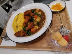 炸鸡块咖喱蛋包饭-池奈·咖喱蛋包饭(熙地港店)