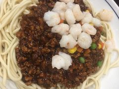 虾仁炸酱面-奎元馆.百年奎元.非遗传承(西湖边的解放路店)