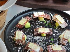 三年金钱火腿配大理手撕乳扇-泓0871臻选云南菜·味庄