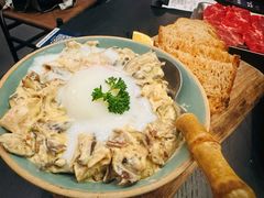 滇南杂菌配酸面包-山野板扎·云贵川Bistro(上海首店)