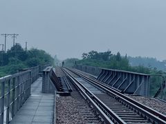 -乌龙涧铁道铁轨景