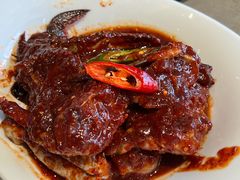 -草家酱蟹炭火烤肉店(珲春南路一店)