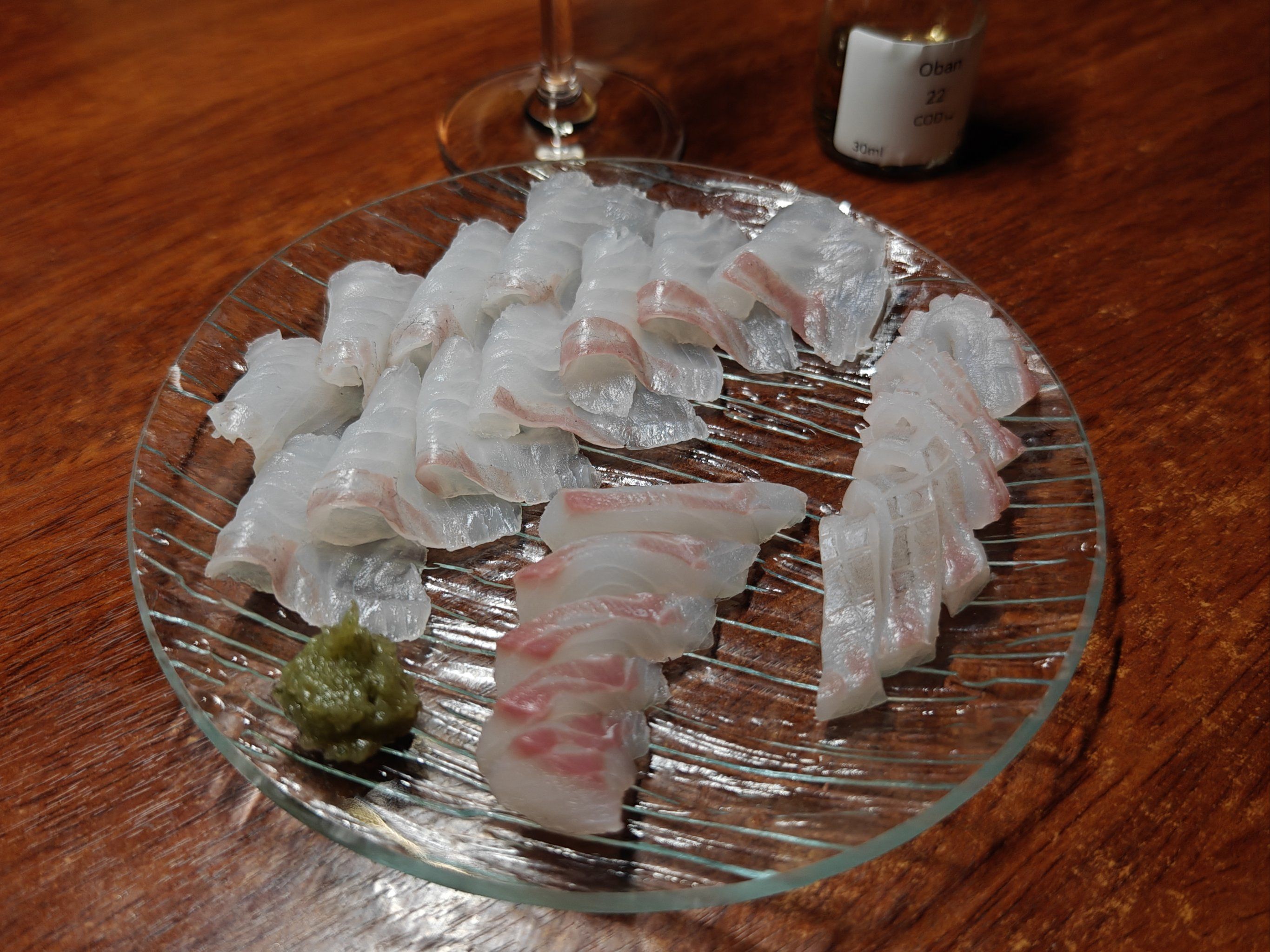 条石鲷,刺身&清蒸