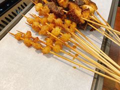 烤香菇-庆峰龙虾烧烤(合肥一店)
