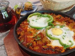 Shakshuka&nbsp;Eggs&nbsp;铁板沙苏卡鸡蛋-La Medina餐厅(亮马河南路店)