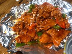 -东来菜馆•手抓海鲜家常菜•海鲜锅贴(鸽子窝店)